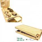 bộ ô ăn quan, đồ chơi dân gian, chàng trai gỗ, đồ chơi trí tuệ, 10 quân