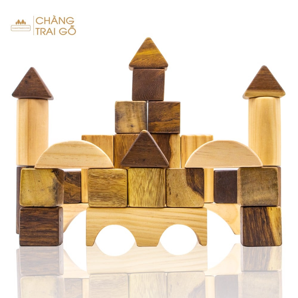 bộ ghép hình bằng gỗ