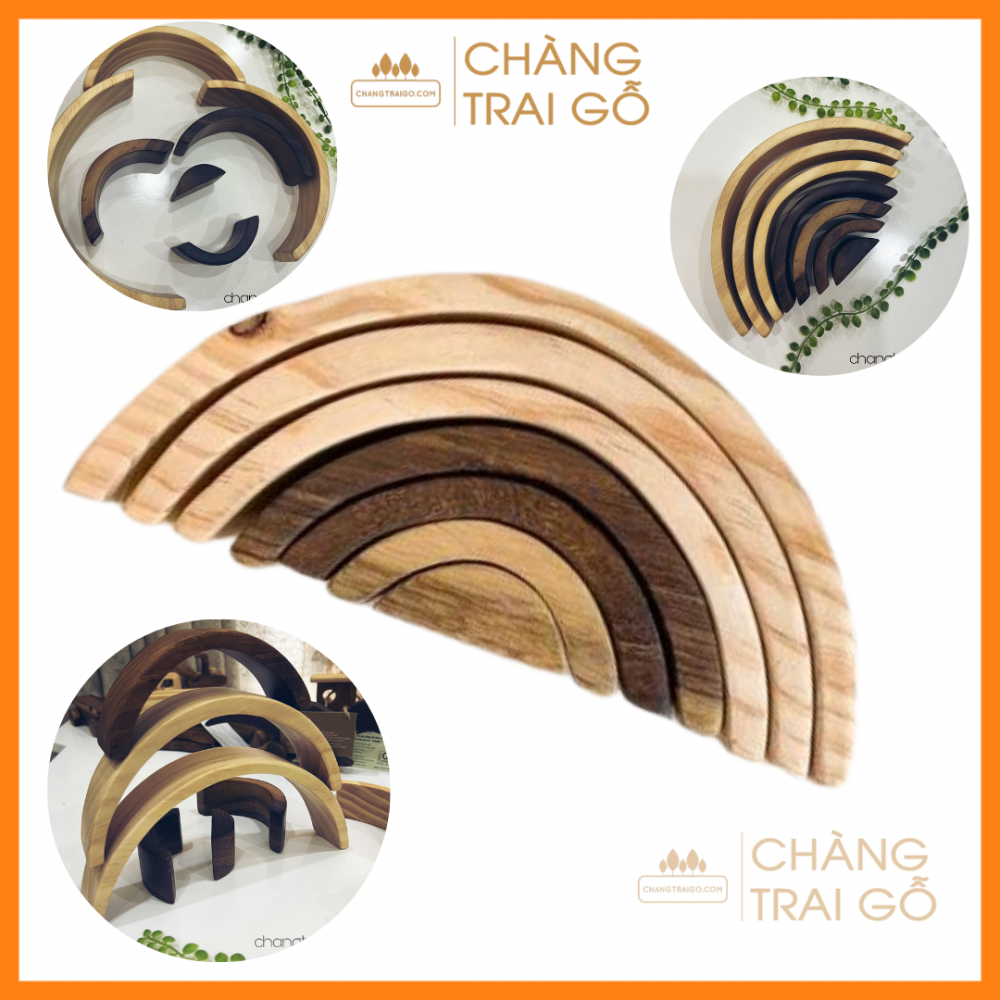 bộ ghép hình bằng gỗ