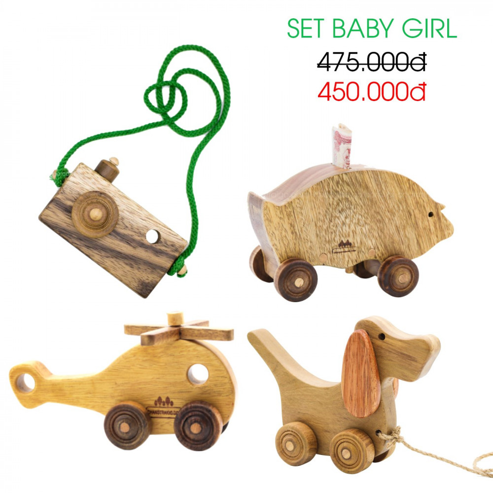 TOP10combo đồ chơi gỗ, quà NOEL ý nghĩa - an toàn cho trẻ!